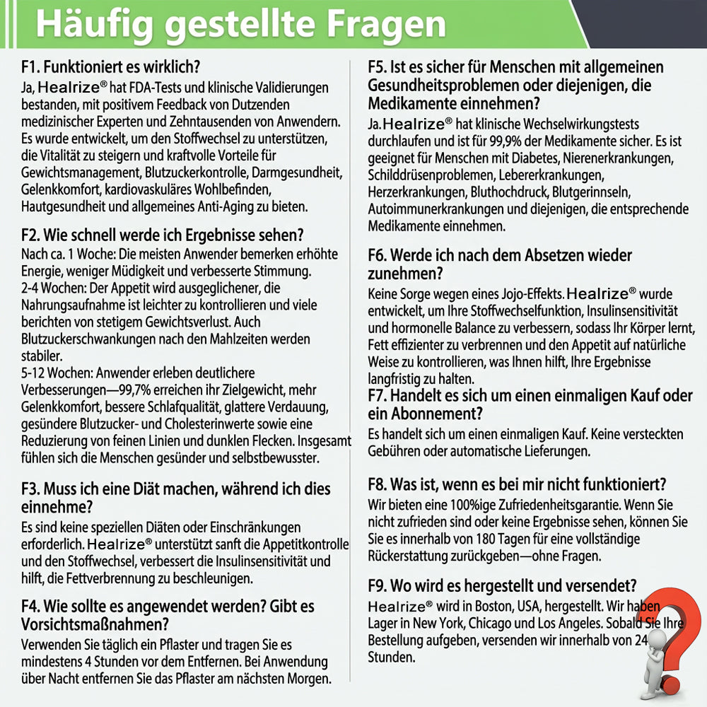 [Nur noch 10 Minuten!] Healrize® Moringa Berberinex NAD+ 10-in-1 Nano-Mikronadel-Patch (Nur einmal täglich, sichtbare Veränderungen in 7 Tagen) ✅ Für Übergewicht, lockere Haut, Diabetes, Schlafapnoe, Gelenkprobleme und mehr